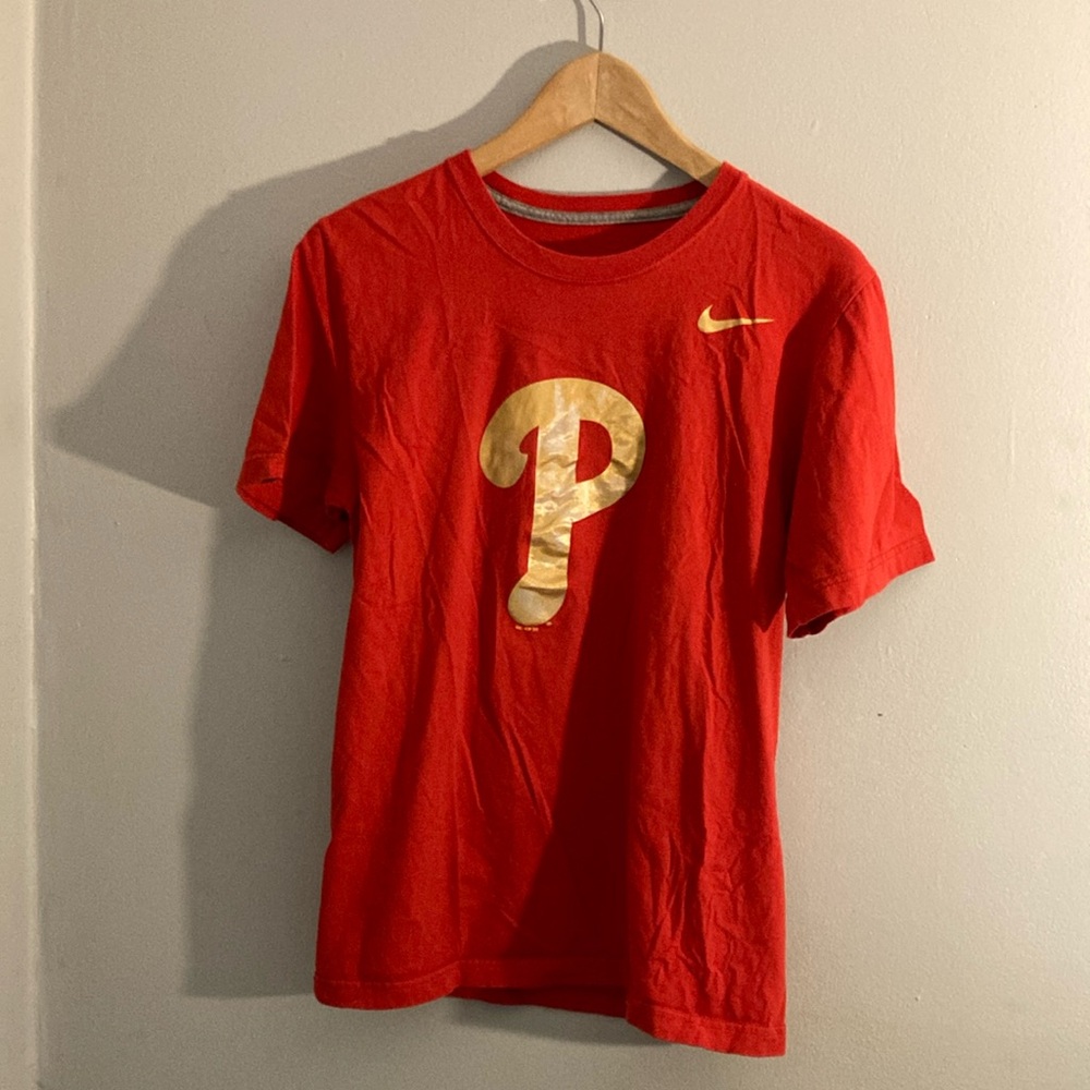 Phillies Nike Red T-Shirt